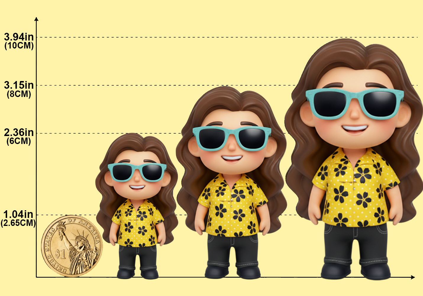 Custom Keychain Edition: Chibi Style 3D Figurine From Your Photo | KibiFig