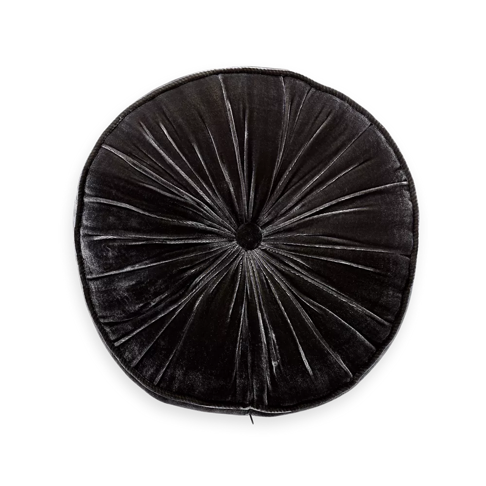 House of Rituals Saigon Collection Round Cushion viscose silk velvet round cushion
