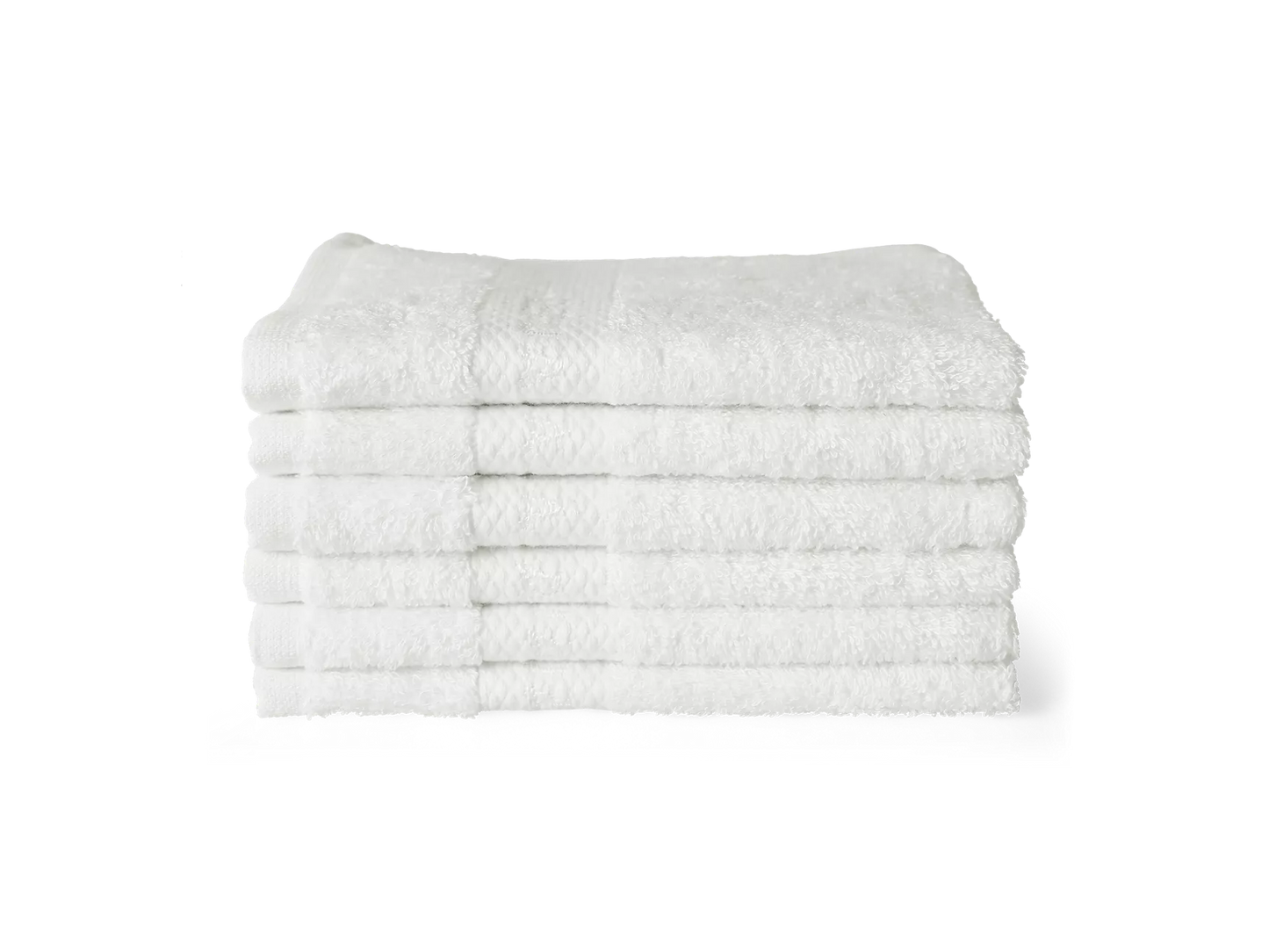 Super Smooth Cotton Guest Towel 30x30cm Off White