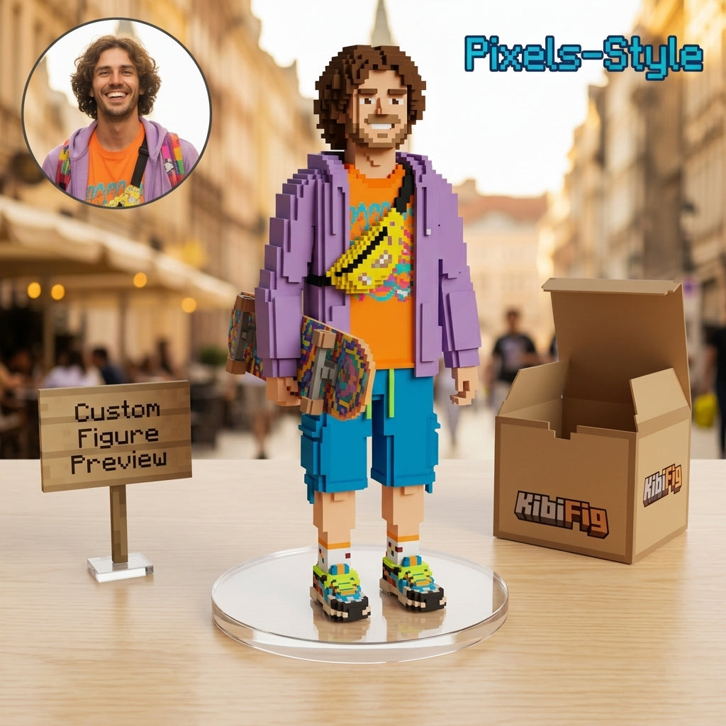 KibiFig Custom Pixels-Style 3D Figures – Pro Version | KibiFig