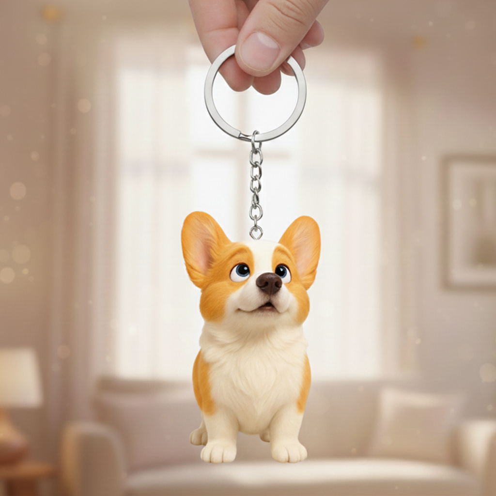 Custom Keychain Edition: Chibi Style 3D Figurine From Your Photo | KibiFig