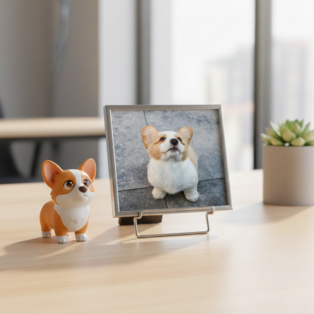 Custom Keychain Edition: Chibi Style 3D Figurine From Your Photo | KibiFig