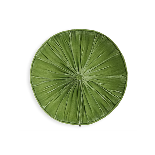 House of Rituals Saigon Collection Round Cushion viscose silk velvet round cushion