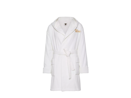 Mrs Bathrobe - White - M