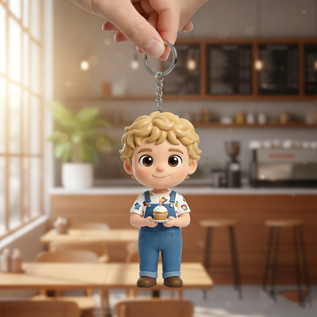 Custom Keychain Edition: Chibi Style 3D Figurine From Your Photo | KibiFig