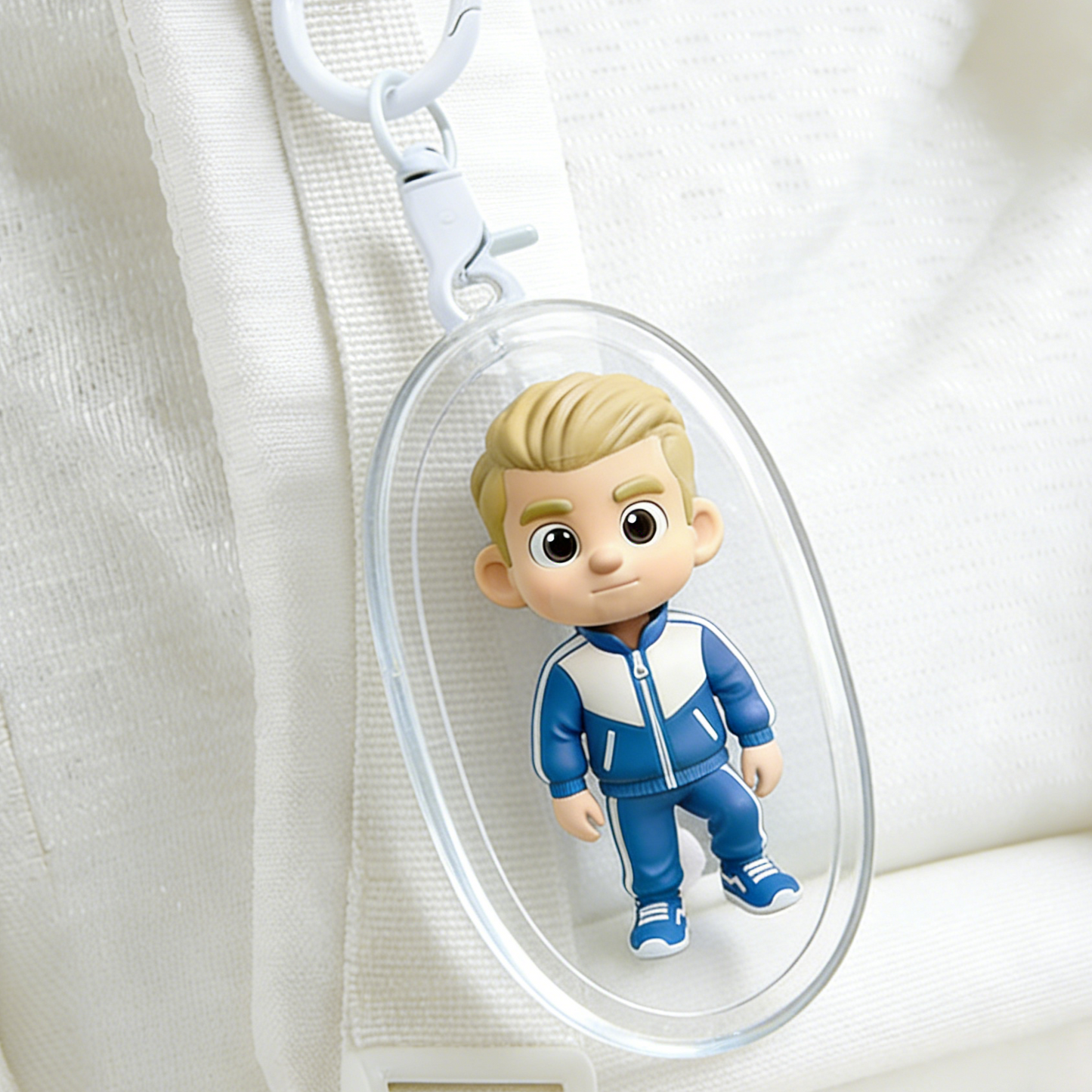 Mini 3D Keychain Pouch - A mini charm that can hold your figurines | KibiFig