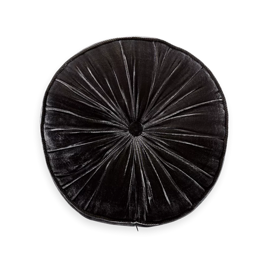 House of Rituals Saigon Collection Round Cushion viscose silk velvet round cushion