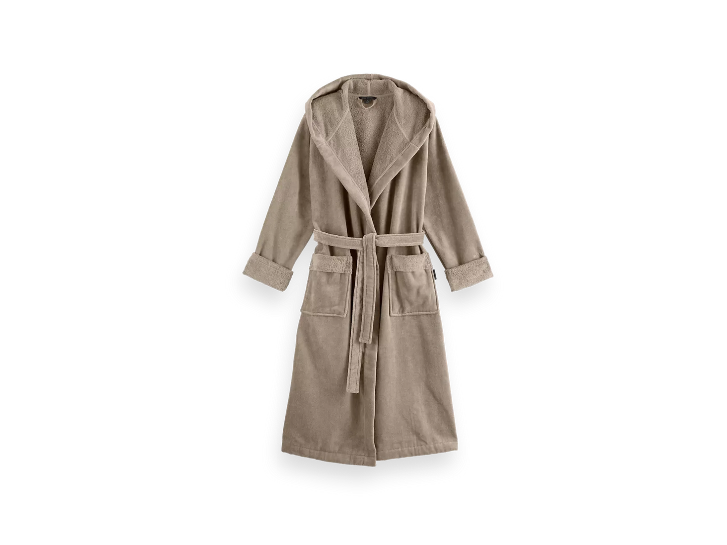 Super Smooth Cotton Bathrobe Women Sand M