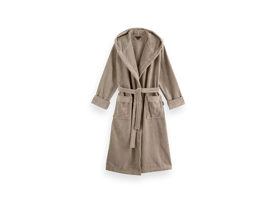 Super Smooth Cotton Bathrobe Women Sand S