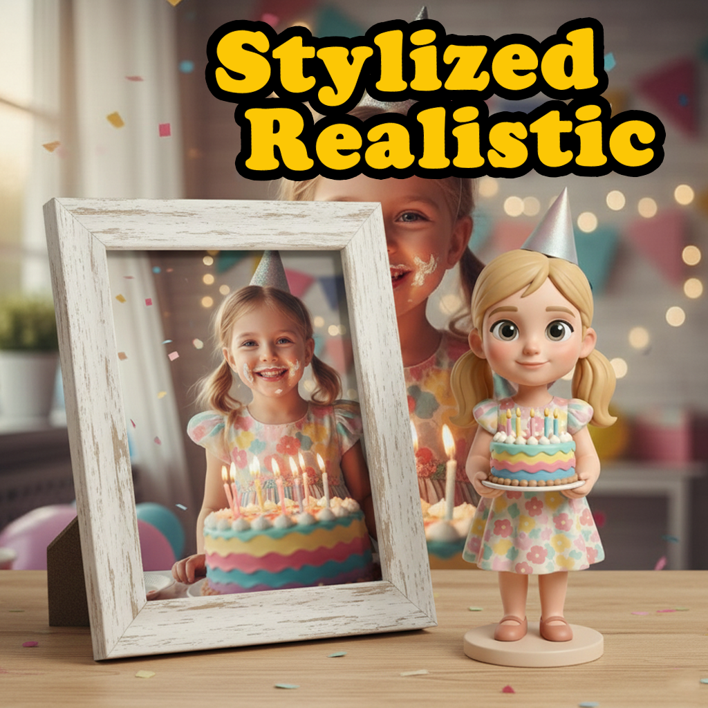 Custom Keychain Edition: Chibi Style 3D Figurine From Your Photo | KibiFig