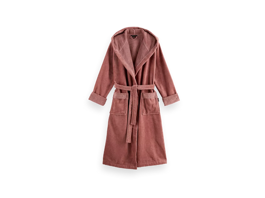 Super Smooth Cotton Bathrobe Women XL Powder Pink