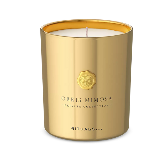 Private Collection Orris Mimosa Scented Candle luxury scented candle, 360 gr