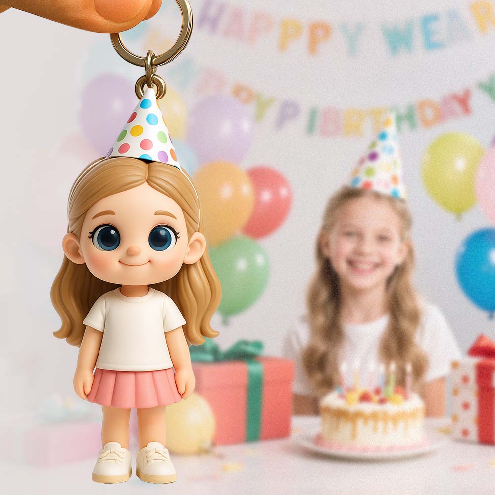 Custom Keychain Edition: Chibi Style 3D Figurine From Your Photo | KibiFig