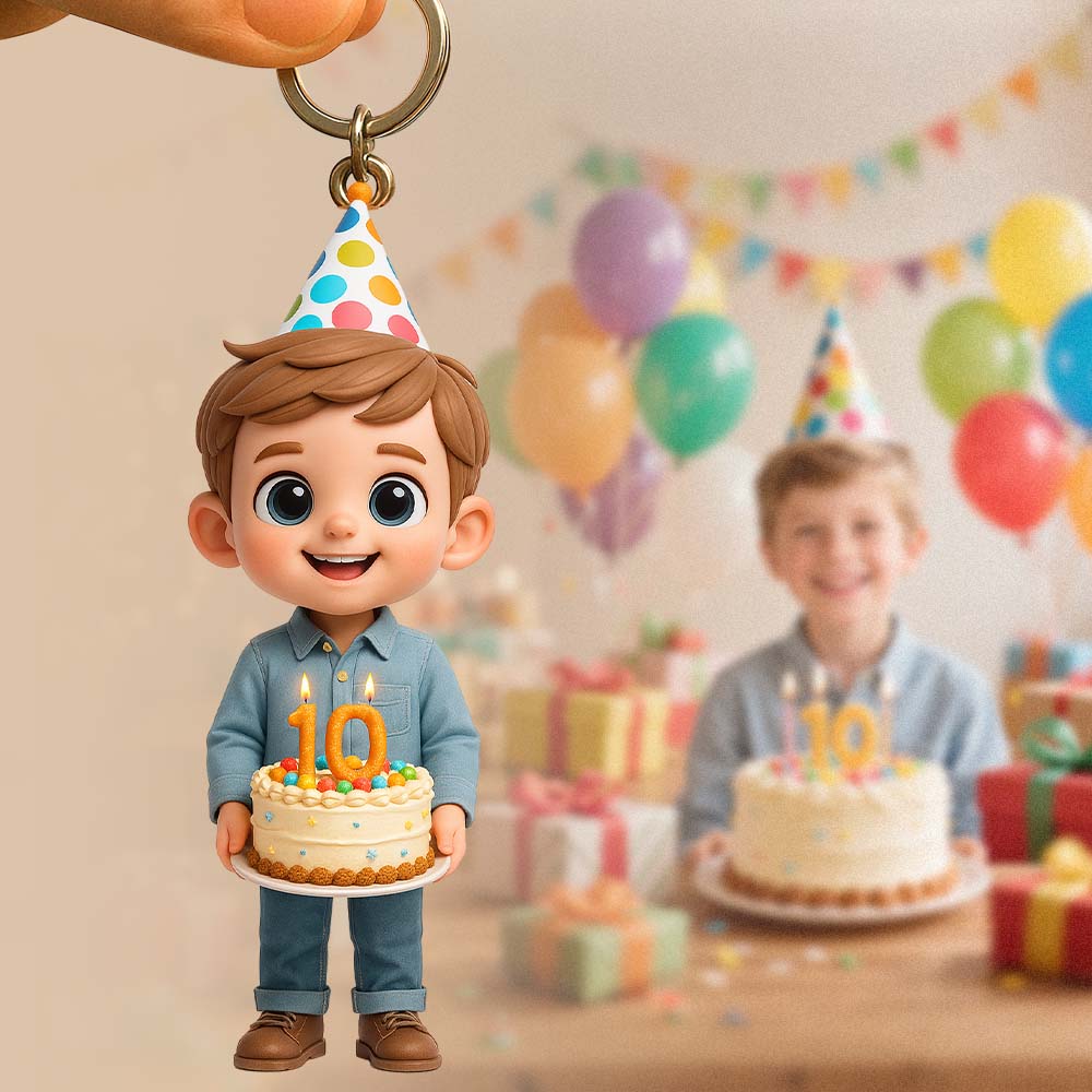 Custom Keychain Edition: Chibi Style 3D Figurine From Your Photo | KibiFig