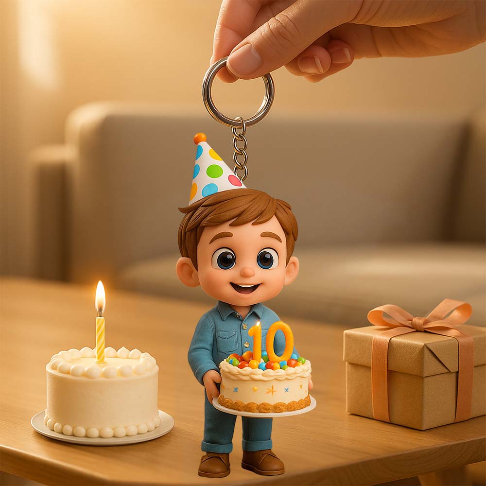 Custom Keychain Edition: Chibi Style 3D Figurine From Your Photo | KibiFig