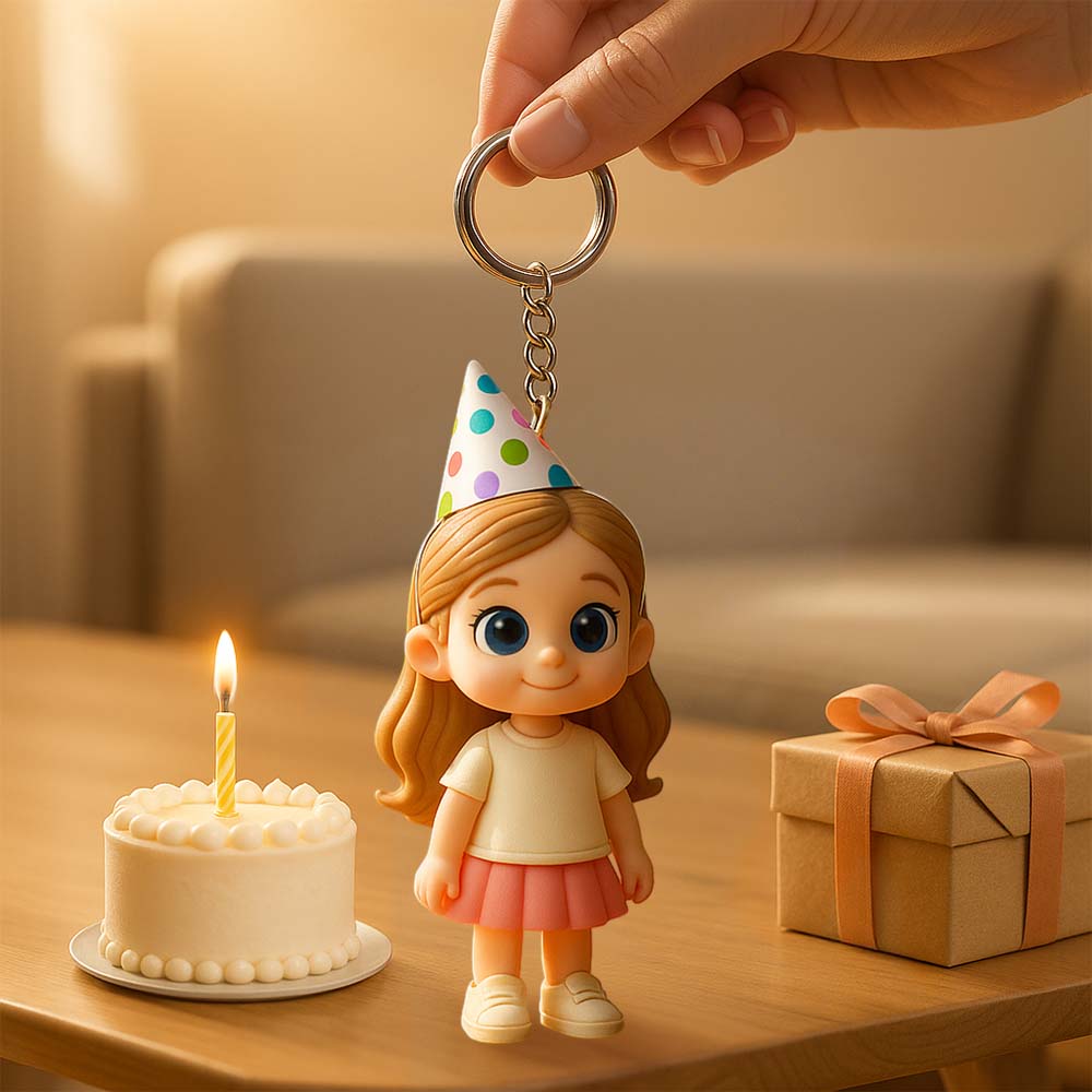 Custom Keychain Edition: Chibi Style 3D Figurine From Your Photo | KibiFig