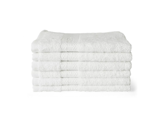 Super Smooth Cotton Guest Towel 30x30cm Off White