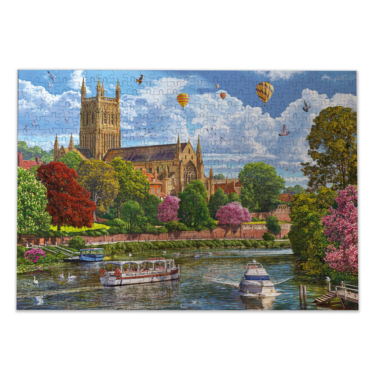 Worcester from the River