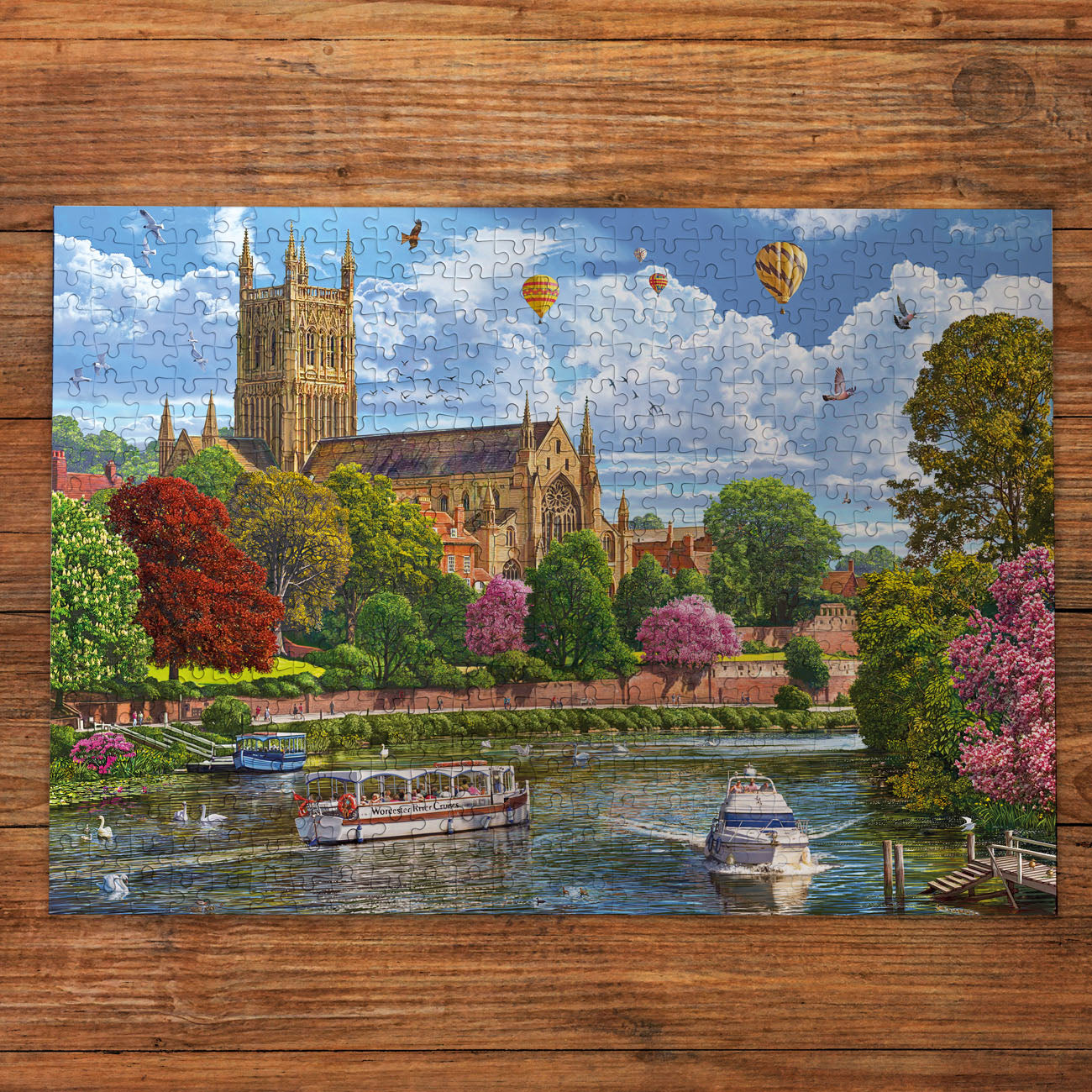 Worcester from the River