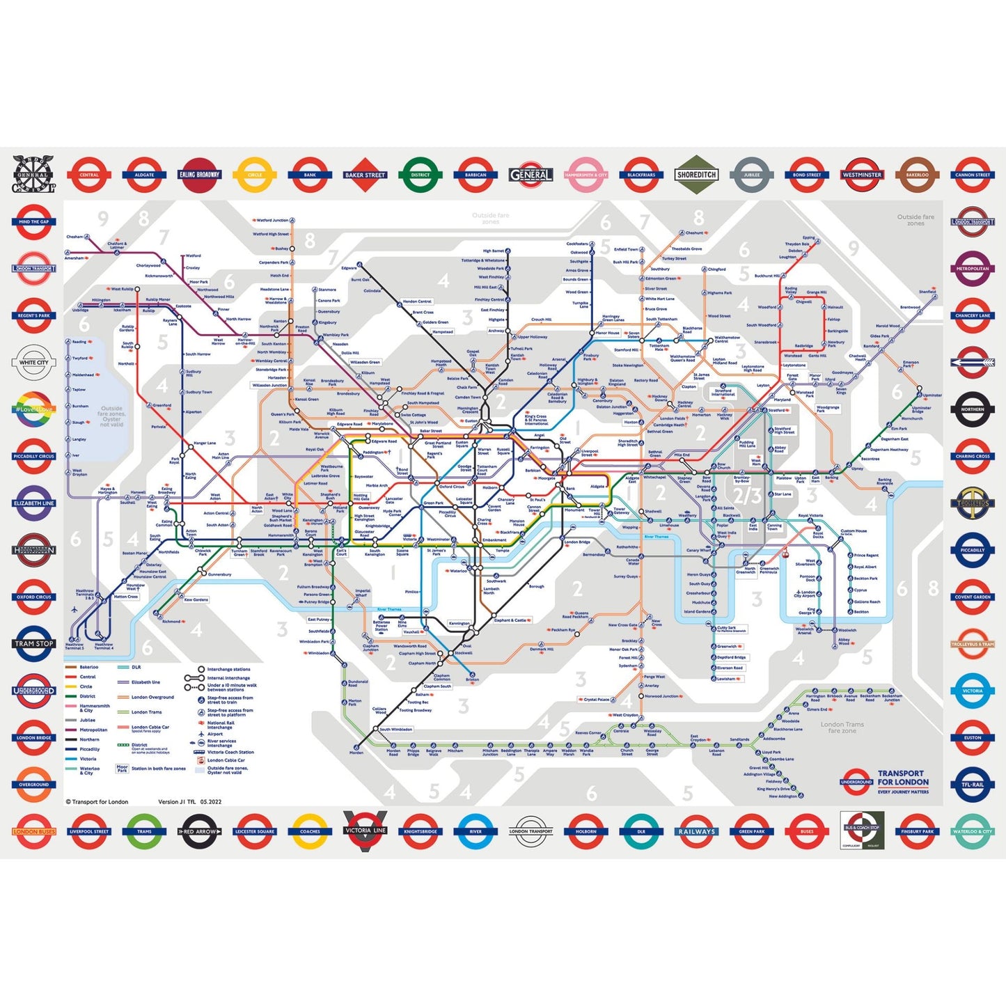 TfL London Tube Map