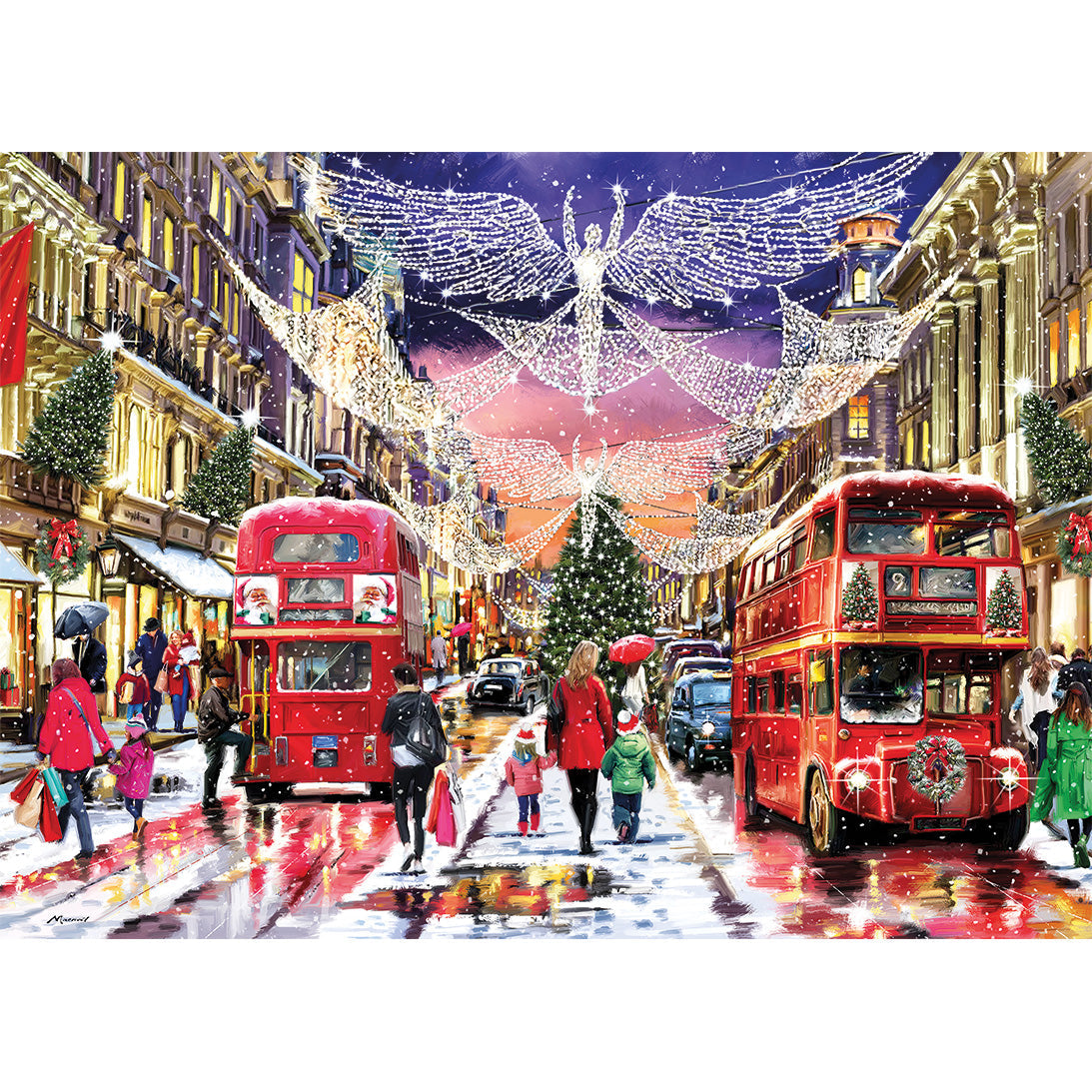 Regent Street at Christmas Extra Large
