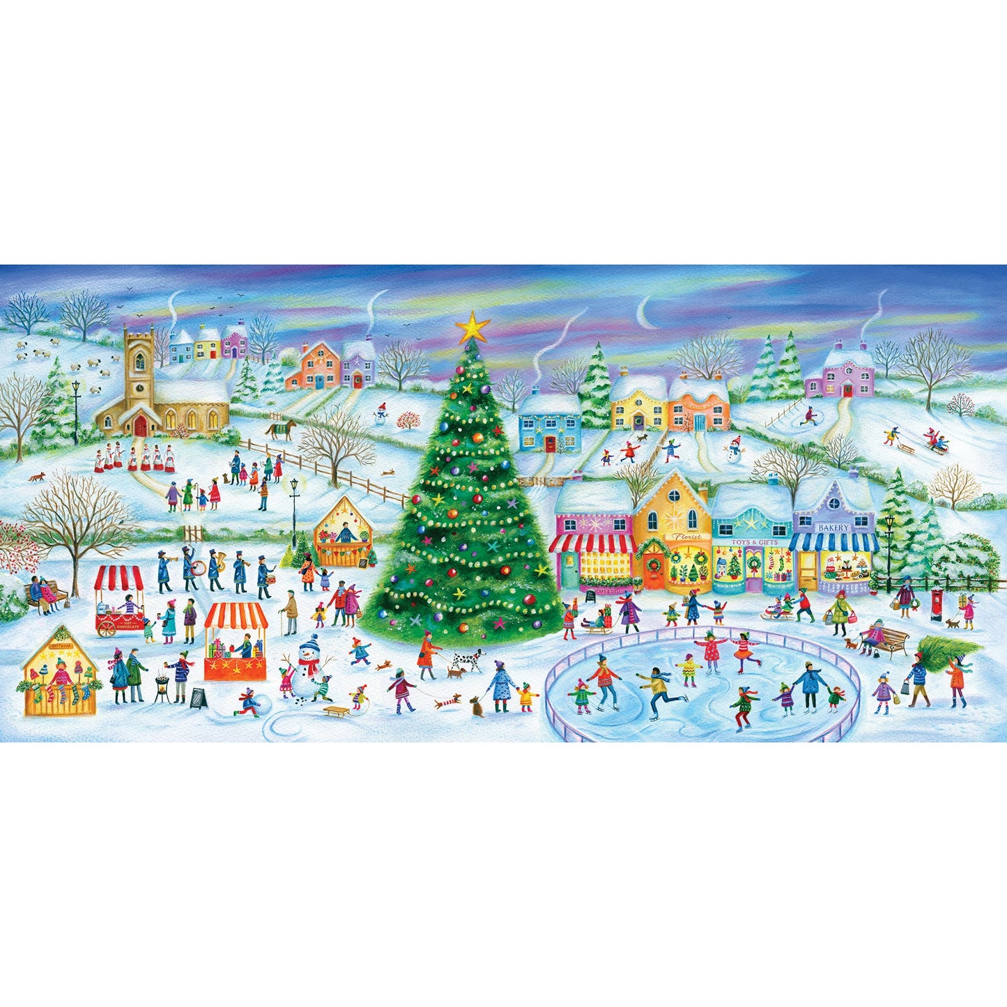 Skating In The Village