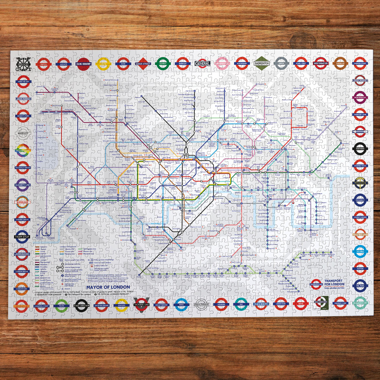 TfL London Tube Map - NEW ARTWORK