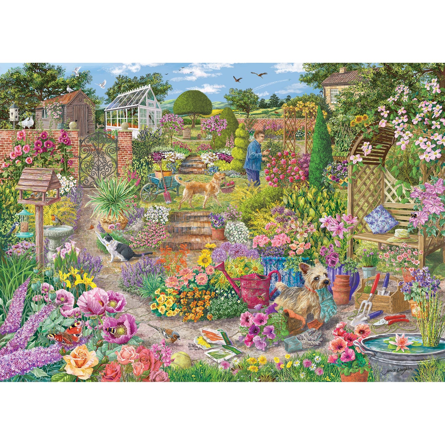 Garden In Bloom