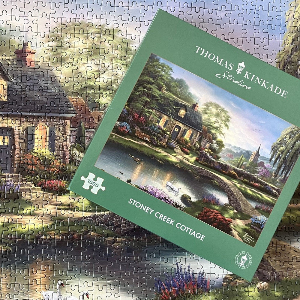 Thomas Kinkade: Stoney Creek Cottage