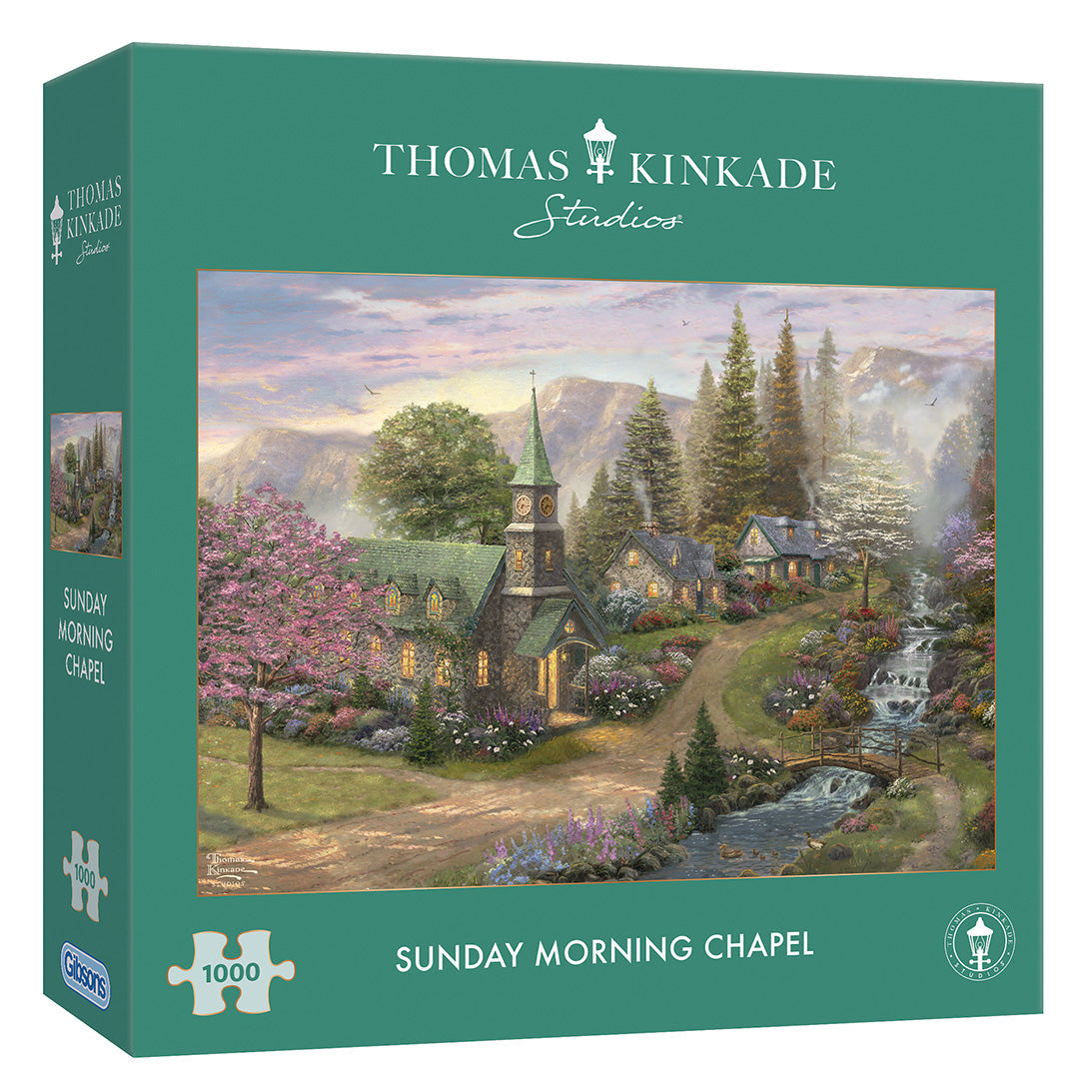 Thomas Kinkade: Sunday Morning Chapel