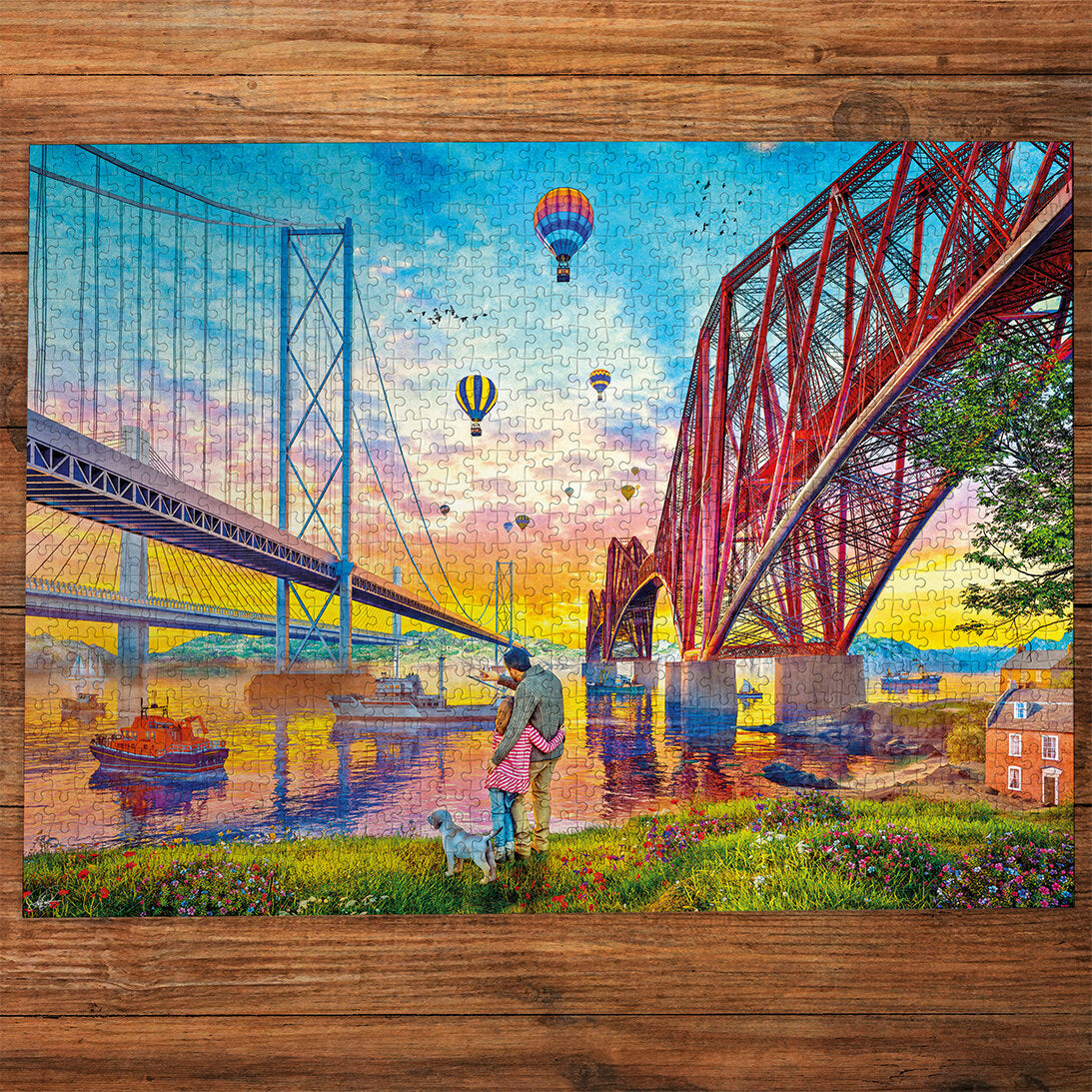 Three Bridges Crossing