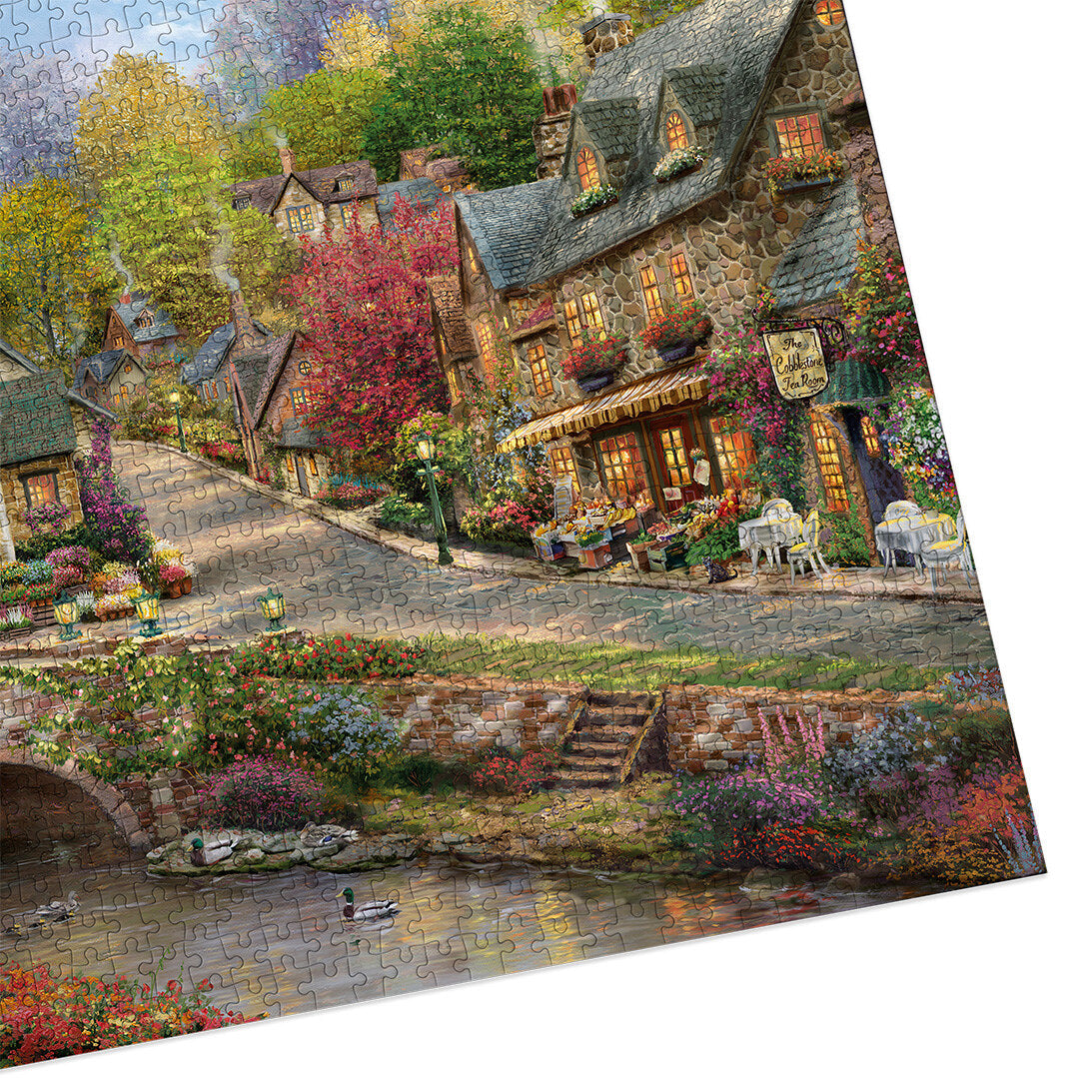 Summer in Cobblestone Village