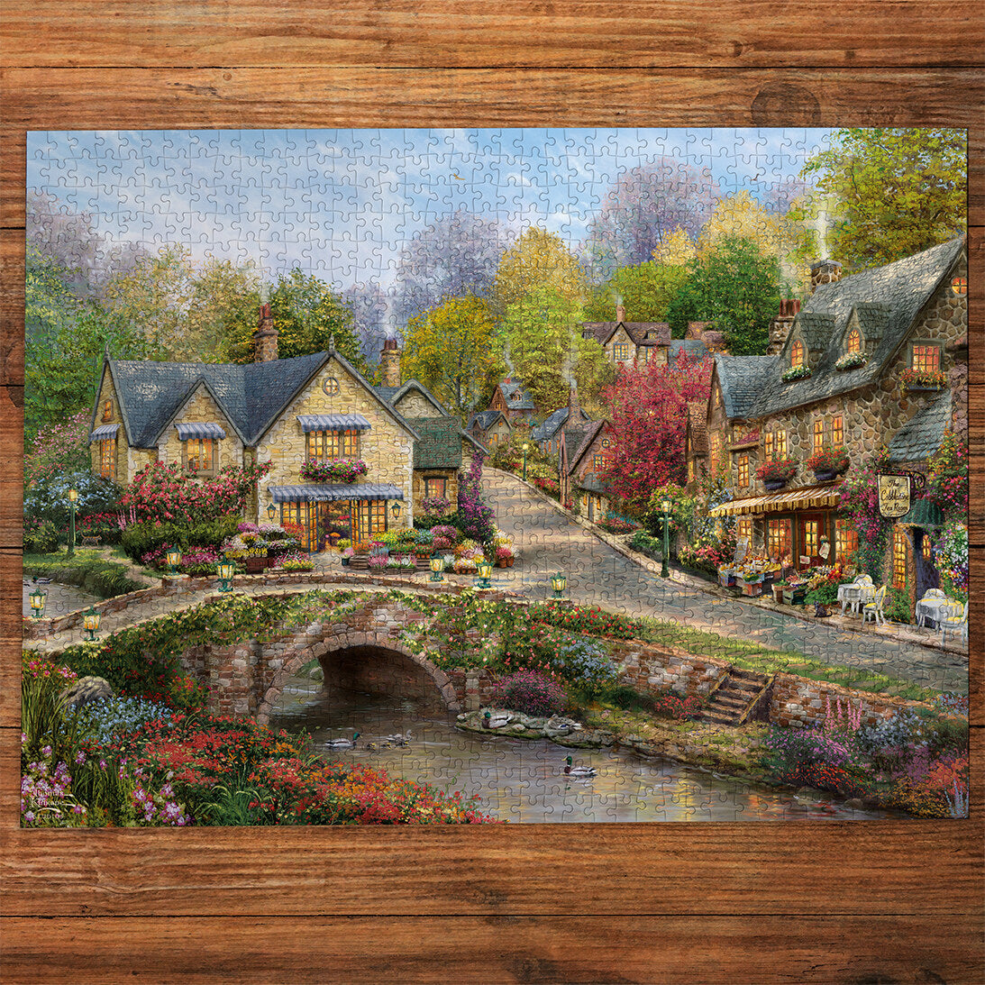 Summer in Cobblestone Village