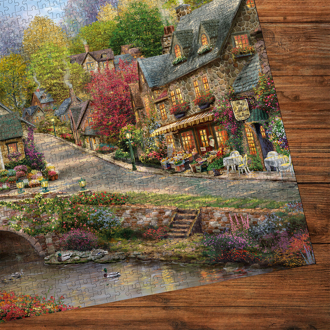 Summer in Cobblestone Village