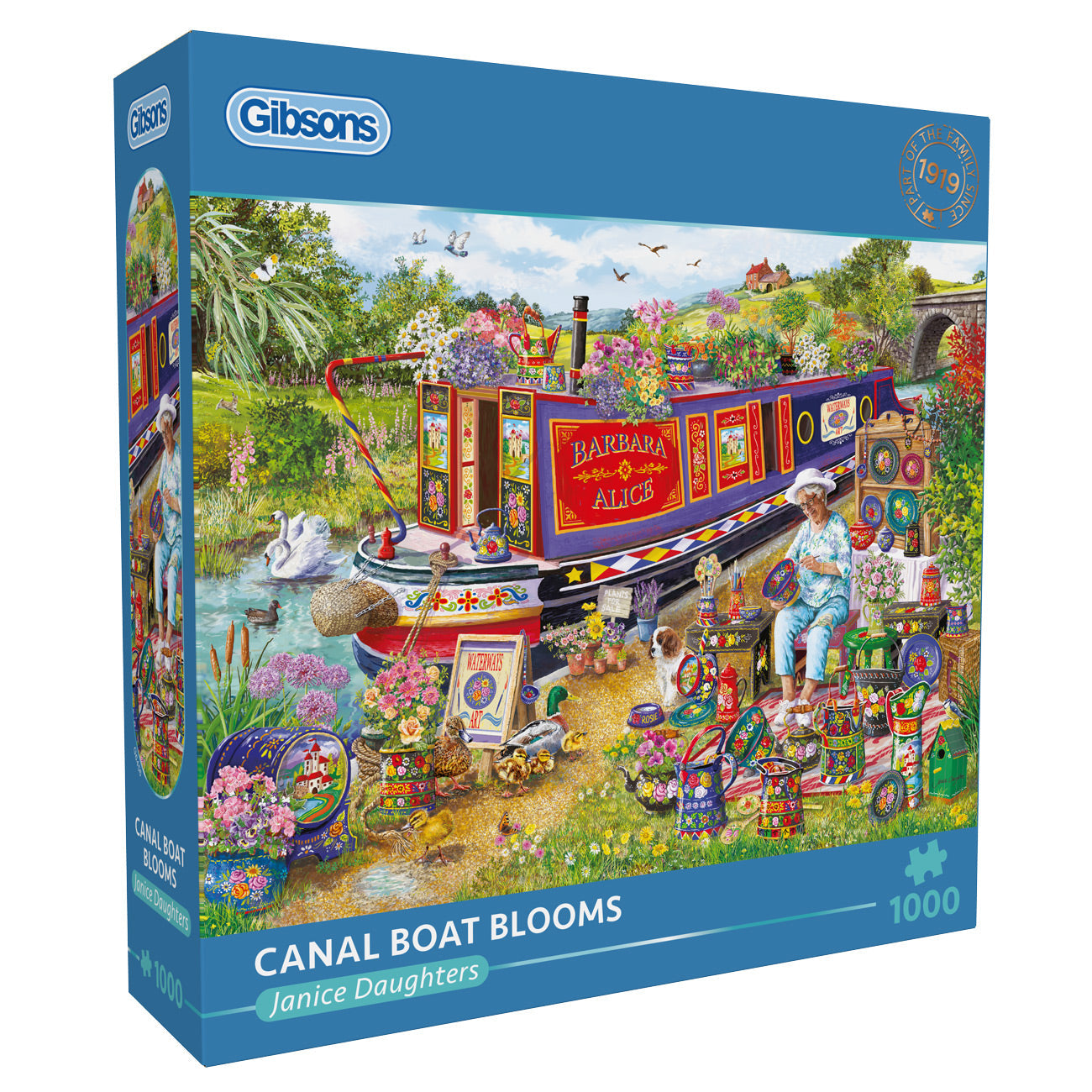 Canal Boat Blooms