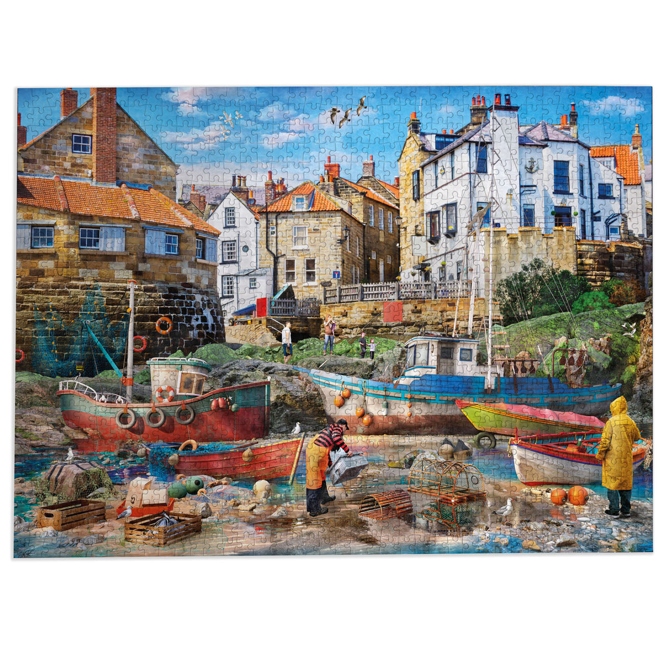 Fishermen at Robin Hood's Bay