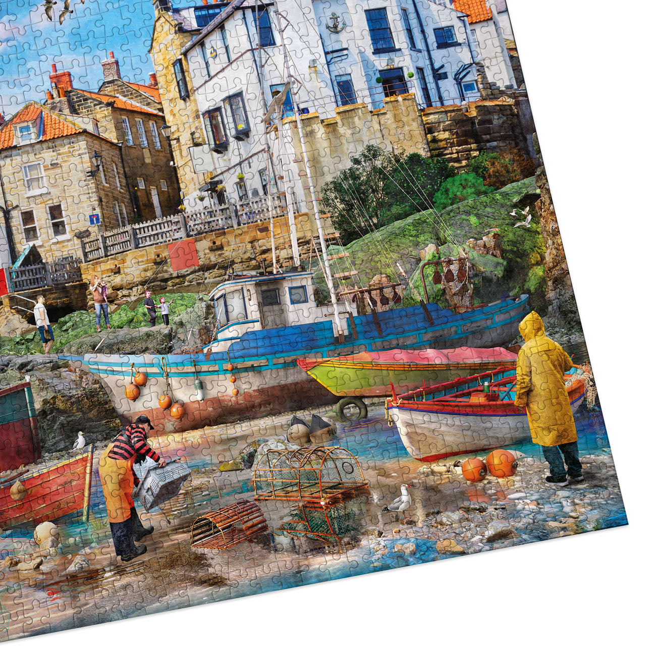 Fishermen at Robin Hood's Bay