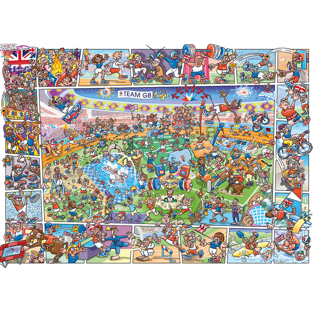 Team GB: Jokesaws Medals in the Making