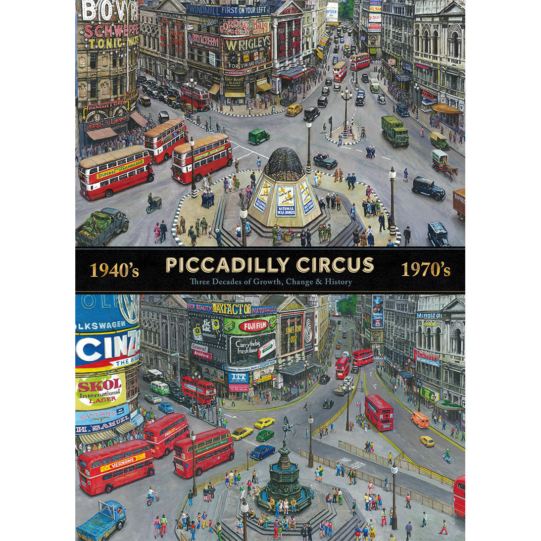 Piccadilly Circus Through the Decades
