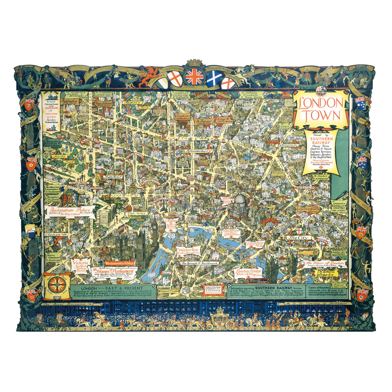 London Town by Southern Railway