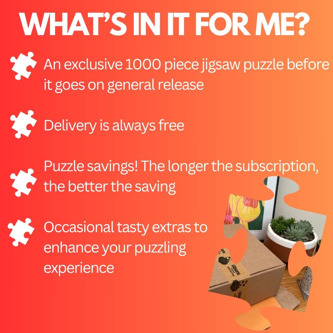 Exclusive 1000 Piece Jigsaw Puzzle