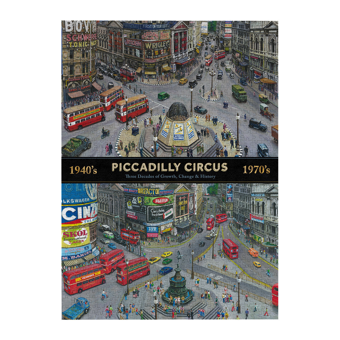 Piccadilly Circus Through the Decades