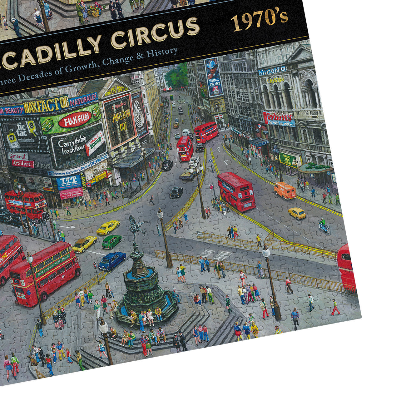 Piccadilly Circus Through the Decades