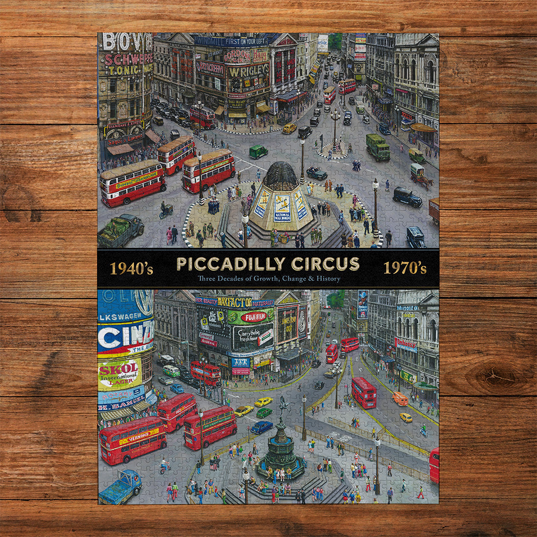 Piccadilly Circus Through the Decades