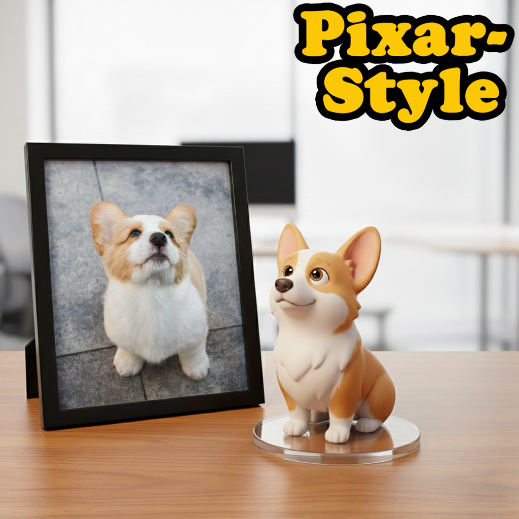 Custom Keychain Edition: Chibi Style 3D Figurine From Your Photo | KibiFig