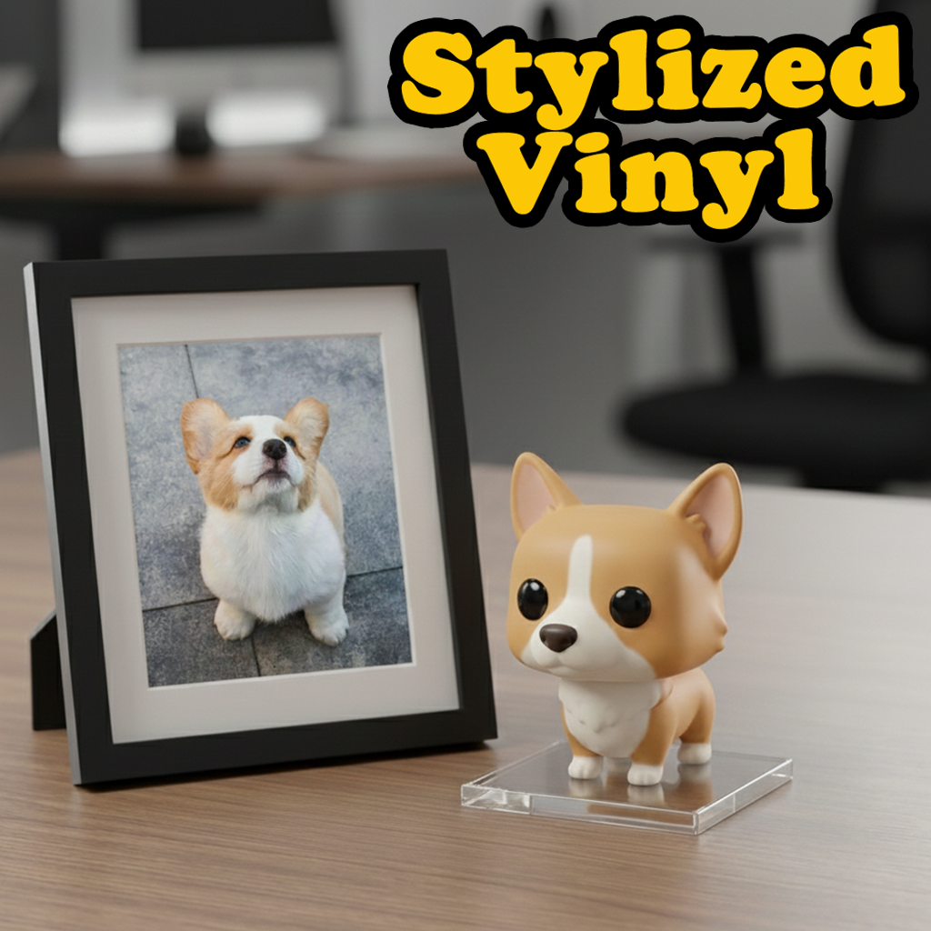 Custom Keychain Edition: Chibi Style 3D Figurine From Your Photo | KibiFig