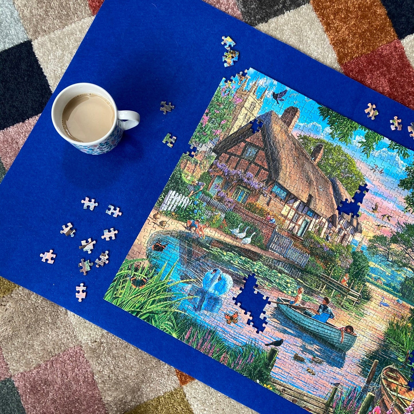 The Puzzle Roll Up to 1000 Pieces