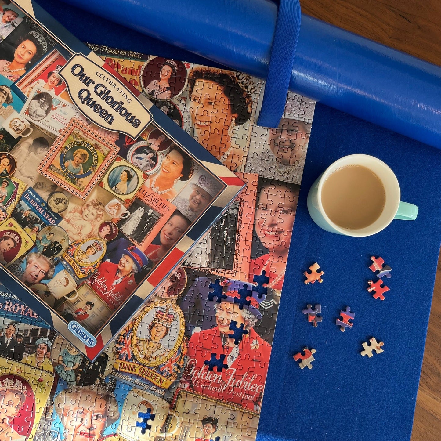 The Puzzle Roll Up to 1000 Pieces