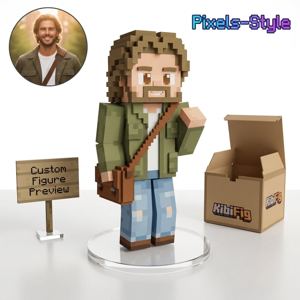 KibiFig Custom Pixels-Style 3D Figures – Pro Version | KibiFig