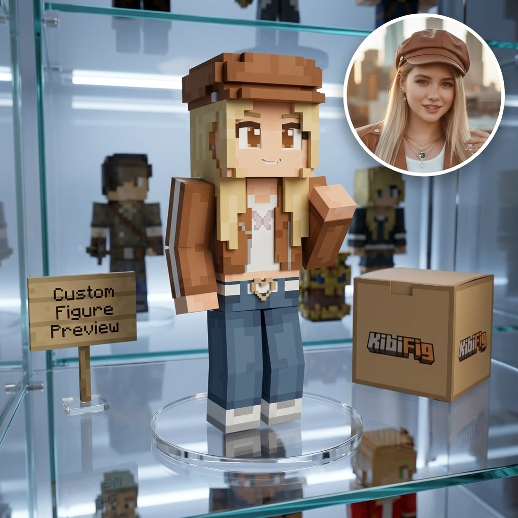 KibiFig Custom Pixels-Style 3D Figures – Pro Version | KibiFig